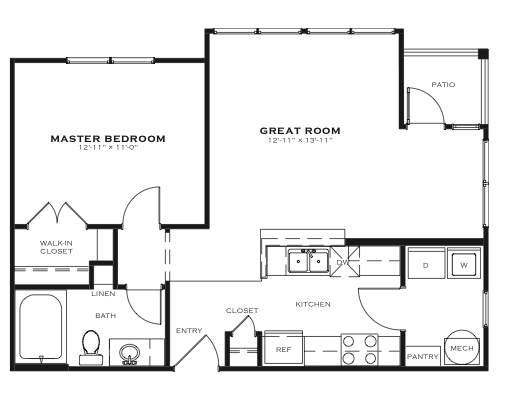 Auburndale floor plan