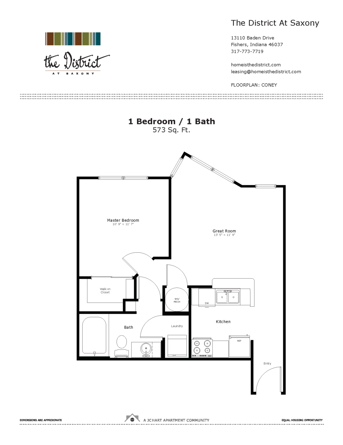 Coney floor plan