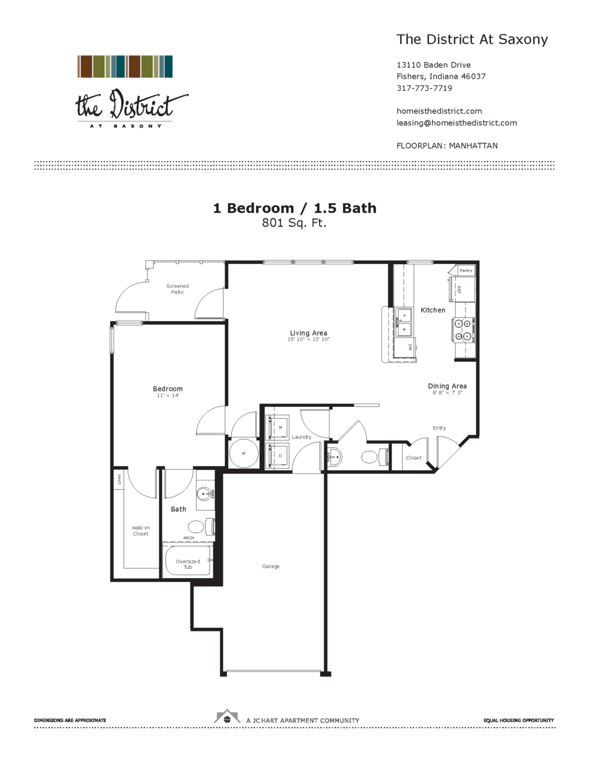 Manhatten floor plan